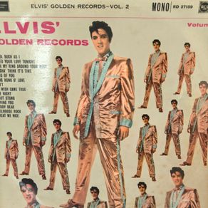 Elvis Presley and The Jordanaires, Elvis' Golden Records Original Mono UK LP