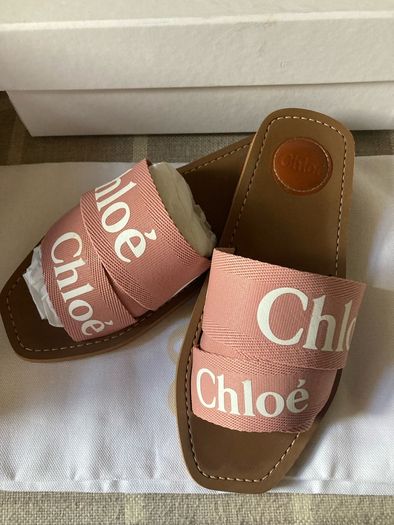 Chloe woody sandals