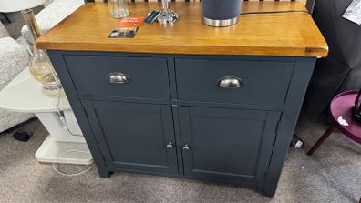 Oak Sideboard 2 doors Ex display