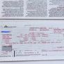 Vintage KLM Royal Dutch Airlines ticket  1994 Image 2