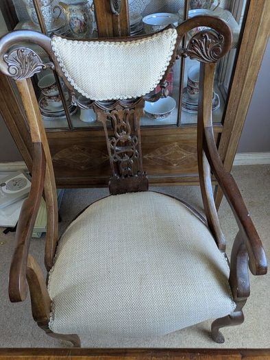 Antique table and chairs