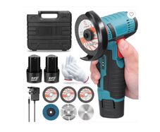 9Pcs Masonry Concrete Hole Saw Kit