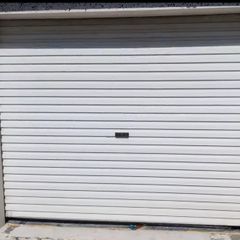 Gliderol Electric Roller Shutter Garage Doors, White with Glidermatic GRD Operator Automatic Remote Control operator, Fully Working