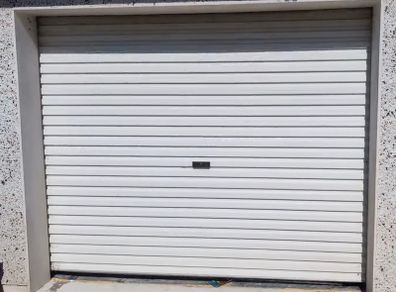 Gliderol Electric Roller Shutter Garage Doors, White with Glidermatic GRD Operator Automatic Remote Control operator, Fully Working