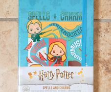 Harry Potter - Spells and Charms A5 Ruled Journal Notebook with Pocket 22 x 14 cm J. K. Rowling NEW