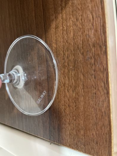 Brand Galway wine glasses (set of two)