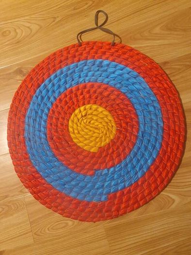 Archery Set,  Bow and Arrows, with straw target