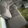 corner sofa grey recliner Image 7
