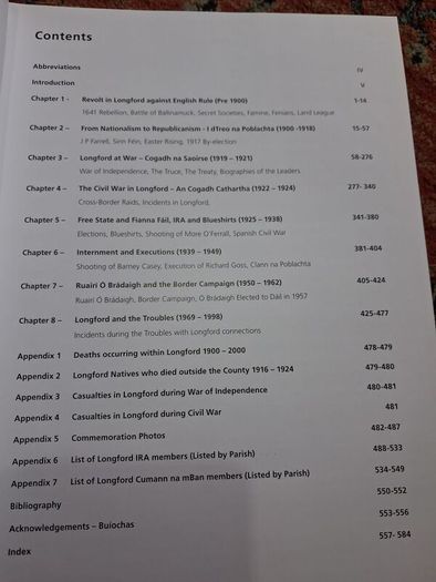 Longford's Republican Story / 1900 - 2000 / Sean O Suilleabhain / Signed / 2021