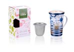 Large Tea Cup with Infuser Wind Rose