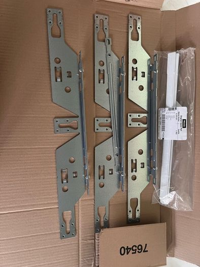 integrated fridge bracket x3