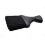 Neck Duster Hairdresser / Barber Face Duster Nail Dust Brush Soft Neck Brush - Square Black Image 3
