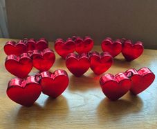 Love heart Balloon weights