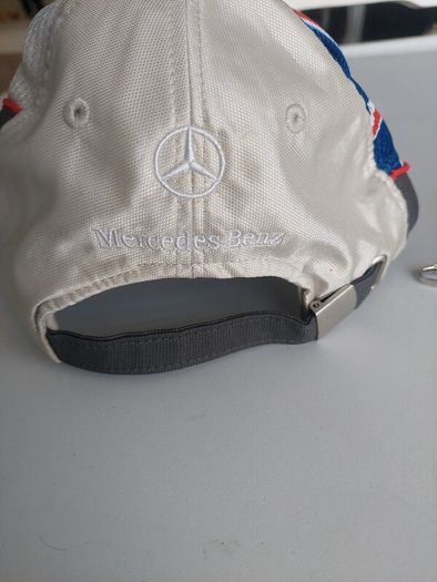 Mercedes-Benz Genuine Cap with Neck Straps Lanyard Key Chain Ring Work ID Card Hanging Rope
