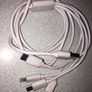 Multi purpose charging cable iPhone Samsung Image 2