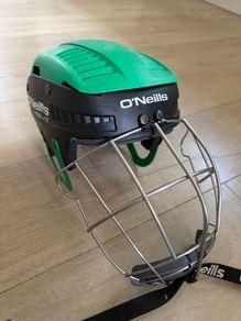 Hurling helmet and a hurley (size S)
