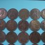 Great Britain. Elizabeth II. 23x1p coins (1963-1967) Nice Condition! Image 2