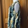 Green pattern sleeveless blouse, Size 22, Brand new Image 2