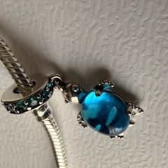 Pandora Blue Sea Turtle Dangle Charm