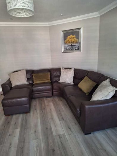 Leather couch