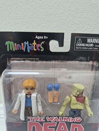 The Walking Dead Minimates Set Rick Grimes Douglas Monroe Alice and Walker