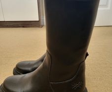 Benetton black girl boots 36 size