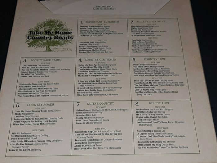 record take me home country roads Boxset