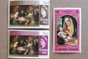 STAMPS - Lot of Three - Christmas - c.68/69 - Cayman Islands