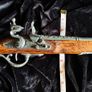 decorative 18th-century style flintlock pistol replica Image 8