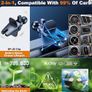 15W for Magsafe Car Charger,1,73 kg Magnetkraft, Qi Wireless Fast Magsafe Car Mount Magnetic Phone Holder,Compatible for iPhone 12/13/14/15/16 Pro Max Mini Plus & Samsung S23 [A28] Image 2
