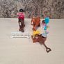 Lego Duplo Equestrian Horses Figures Rider Showjumping Image 2