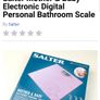 Salter Mother & Baby Electronic Digital Personal Bathroom Scale Image 2