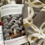 Contemporary Geometric Design Heavy Linen Curtains 2 Pairs 128"w x 87"d Image 5
