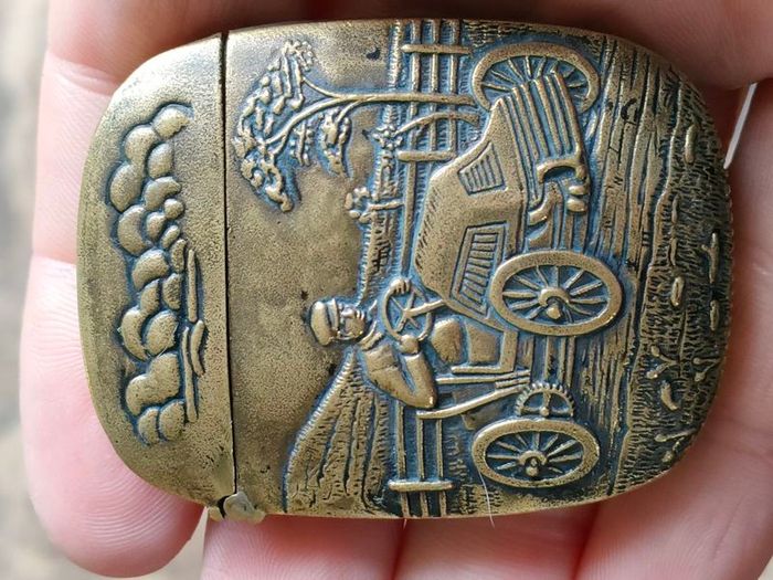 Brass motoring vesta case