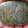 Brass motoring vesta case Image 8