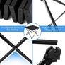 Folding Table, Camping Table with Aviation Aluminum Alloy Top, Small Folding Table with Carry Bag and Storage Rope, Lightweight Folding Table for Outdoor Picnic, Hiking, Fishing 35 40 32cm (FREE POSTAGE) Image 2