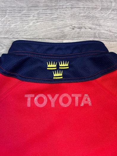 Vintage 2007 Adidas Munster Player Issue Rugby Jersey Shirt Mens Large Tight Fit