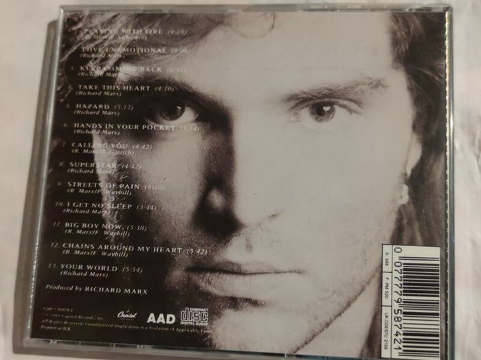 Richard Marx - Rush Street Cd