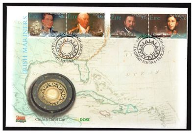 2003 Ireland Irish Mariners Commemorative Stamps An Post First Day Cover (FDC)