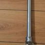 curtain pole, chrome and glass Image 3