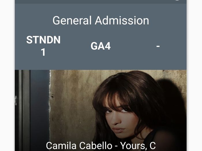 Camila Cabello Dublin