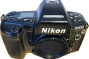 Nikon F90X camera with Nikon MF-25 databack and Nikon MB-10 battery grip vgc