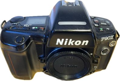 Nikon F90X camera with Nikon MF-25 databack and Nikon MB-10 battery grip vgc