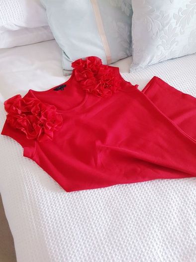 Savida Red Mini Dress - Size 14