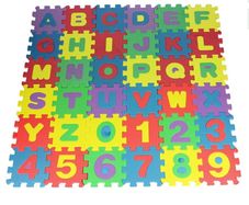 Number Alphabet Foam Baby Play Mat