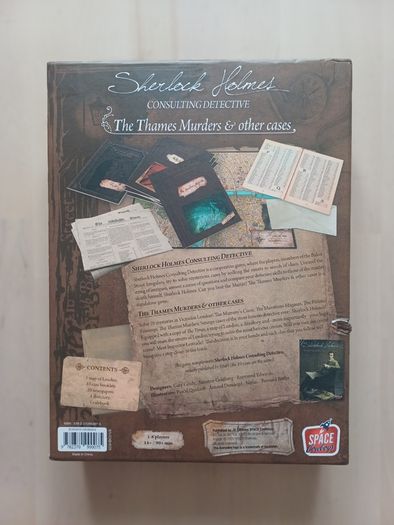 Sherlock Holmes Consulting Detective Murder Mystery Board Game 2018