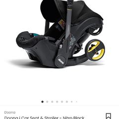 Doona I carseat & isofix & rain covers