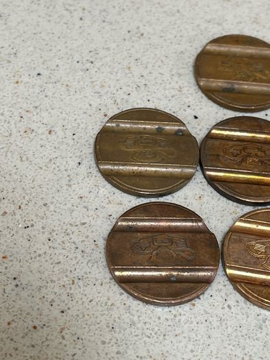 Telephone Token Italian lot of 7
