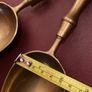 Pair of brass scoops Image 7