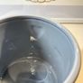 Ceramic Plant Pot with white Hearts Image 4